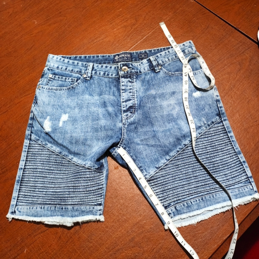 NWOT... American Rag Blue Denim Jeans Shorts - Picture 2 of 6